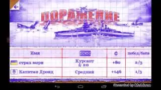 Морской бой 2 / Страх Моря VS Капитан Дроид