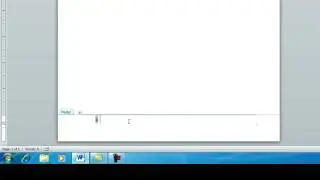 Microsoft Office Word PC: How to Insert a Footer
