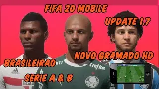 FIFA 20 MOBILE MOD BRASILEIRÃO SÉRIE A & B 1.7BETA!