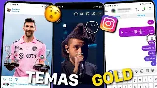 ⚡INSTAGOLD V6.0 ~ INSTAGRAM PREMIUM 2023 con BORDE CURVADO + TEMAS + FUENTES iOS + MUSICA en perfil