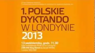1. Polskie Dyktando w Londynie