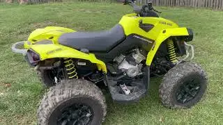 Can Am Renegade Walk Around