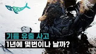[기름유출] 아직 발생하는 기름유출, 1년에 이렇게나?