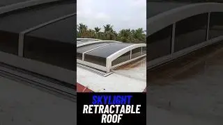 Megavent's Skylight Retractable Roof in India- www.megavent.co.in