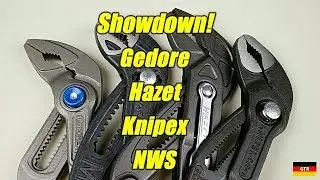 German 250mm/10in Push-Button Slip-Joint Pliers Showdown