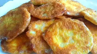 СМАЖЕНІ КАБАЧКИ в яйці❗️ Настільки просто, що приготує навіть дитина❗️ Смачний рецепт кабачків