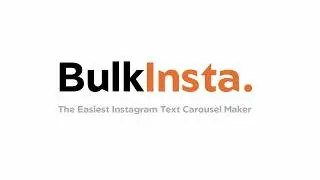 How to Create Text-based Instagram Post Carousels in Seconds?