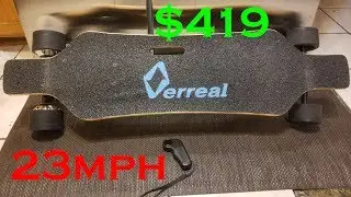 Verreal V1 Electric Skateboard Review.  Verreal Ride Test.