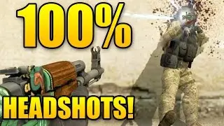100% HEADSHOT RATE IN CSGO Matchmaking 30+ Kills - NEW MOUSE!
