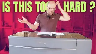 From BOX to BURNING \\ xTool P2 CO2 Laser Cutter review // The novice guide.