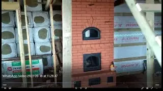 Отзыв на печь камин 2 этажа и варочная с котлом.