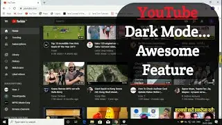 How To Turn On/Off YouTube Dark Mode on Laptop/Computer/Mobile | How To Enable YouTube Dark Mode2020