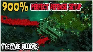 Perfect Defenses - 900% Survival - They Are Billions - No Pause