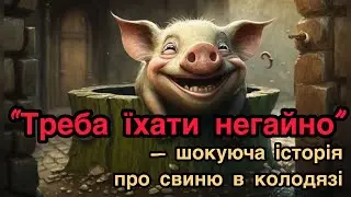 “Треба їхати негайно” –ШОКУЮЧА ІСТОРІЯ ПРО СВИНЮ В КОЛОДЯЗІ! ОБОВЯЗКОВО ЗІ ЗВУКОМ ДО КІНЦЯ!