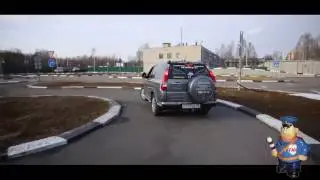 Автонакат - Заводной и любознательный водитель при съезде с КАД.