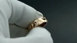 Обручальные кольца с текстурой 