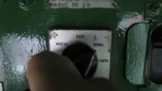 Dando partida no Motor Disel,Locomotiva U 20,numero 7814,oficina de vagões de zro,rio claro!
