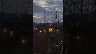 Рассвет в Тбилиси 🌞Живите, радуясь рассвету 🌞 Вдали виднеется телебашня Тбилиси 🌞
