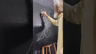 Muhammad SAW Arabic Calligraphy Tutorial By Sir @Mamjadalvi  🧑🏻‍🎨❤️ #shorts