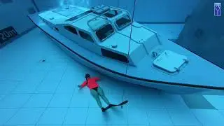 Relaxed dives by Apneaman Irča Váňová - Deep Spot (Poland)