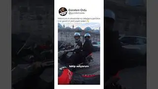 A man making a kind gesture to a motorcyclist after noticing a girl riding pillion 👏