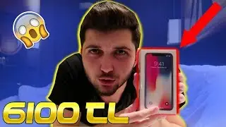 IPHONE X ALDIM!!