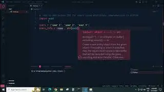 how to add unique IDS for users using dictionary comprehension in python