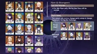 Spiral Abyss Floor 12 (Waning Phase June 2024) [9 Stars] | Genshin Impact
