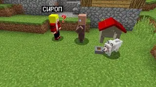Я УЗНАЛ ОТКУДА СОБАКА БЕРЁТ ЭТИ ВЕЩИ В МАЙНКРАФТ | Сироп Minecraft