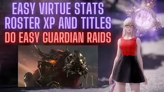 Lost Ark Super Easy Virtue Stats,Titles and Roster XP ~Help out the Newbies~