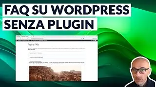 Gestire FAQ su WordPress senza plugin con il blocco Dettagli