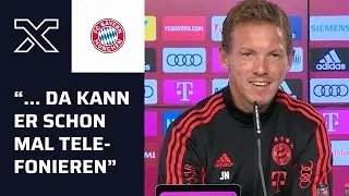 Wegen Cristiano Ronaldo: Nagelsmann bringt alle zum Lachen | FC Bayern