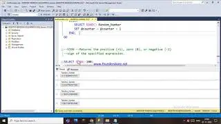 73.MATHEMATICAL FUNCTIONS - POWER(), RAND(), SIGN() , SQRT(), SQUARE FUNCTIONS IN SQL - TELUGU