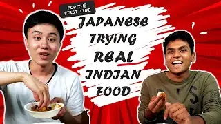 Japanese trying THE REAL INDIAN FOOD for the FIRST TIME | Japanese trying Indian food | RSPinJAPAN