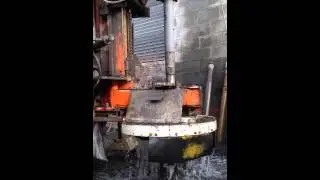 Air lifting a Limestone Aquifer in Dublin City