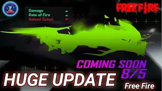 Upcoming Huge Update In FREE FIRE | M1014  Draco Flam V.K RAJ GAMING