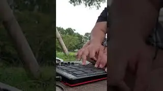 OUTDOOR BEATMAKING SAMPLEBASED HIPHOP LOFI BEAT #shorts
