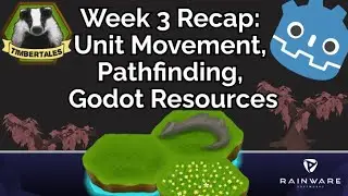 Week 3 Recap: Unit Movement, Pathfinding, Drop Effect, Different Unit Animations and Godot Resources