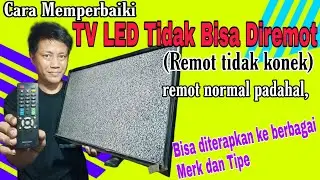 How to Fix Sharp LED TV Remote Not Working (Not Connected)