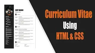How to create a resume using HTML and CSS | Tutorial in Tamil | Tamil Programmer
