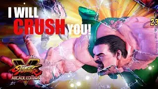 Abigail Dominates Mike Haggar - SFV - ALL Losing Scenes