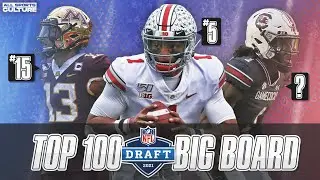 2021 NFL Draft Top 100 Big Board BREAKDOWN! | My NFL Draft Prospect Rankings at Each Position 2021