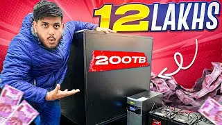 12 Lakh Ki Nas💰- QNAP 200TB NAS