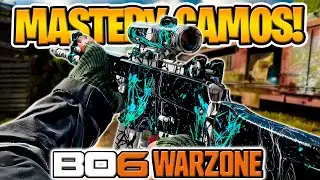 First Look at ALL Black Ops 6 WARZONE MASTERY CAMOS!