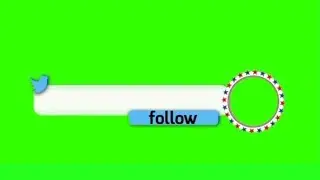 twitter green screen animation no copyright|green screen twitter follow button
