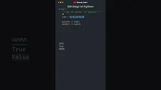 Mastering the 'in' Operator in Python | Day 28 | 100 Days of Python #100daysofpython