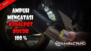 CARA MENAMBAL KENALPOT YANG BOCOR DENGAN PENAMBAL PANCI | ALDI MOTOVLOG