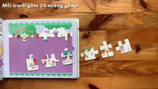 Sách xếp hình cho bé 3 tuổi