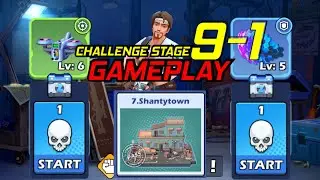Zombie Waves | Challenge Stage 9-1 Full Gameplay