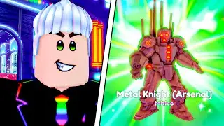 O METAL KNIGHT É O MELHOR DPS no ANIME ADVENTURES ?? ROBLOX